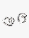 Contemporary Twisted Haert Earrings