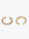 Rhinestone Hoop Earrings