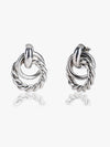 Twisted Round Studd Earrings