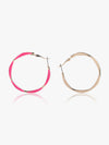 Color Pop Hoop Earrings