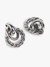 Twisted Round Studd Earrings