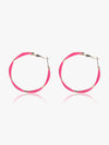 Color Pop Hoop Earrings