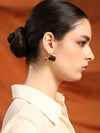 Gleam Ring Hoop Earrings