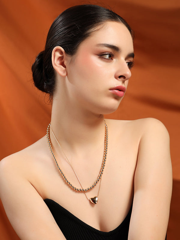 Vienna Drop Layered Necklace