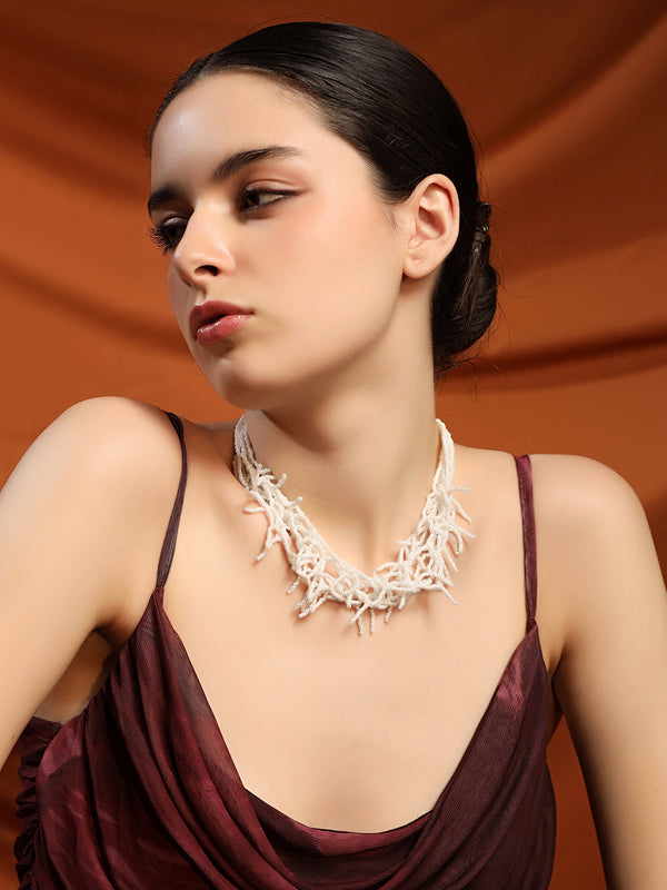 Wild Flame Statement Necklace