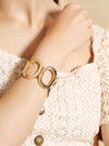 Elegant Loop-Detail Bracelet