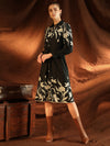 Philipa Midi Dress With Belt