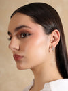Elegant Oval Huggie Earrings