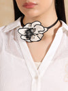 Elegant Flower Choker