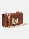 Mesmerize Gold Lock Sling Bag