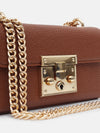 Mesmerize Gold Lock Sling Bag