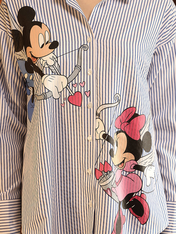 Disney Mickey And Minnie Shirt