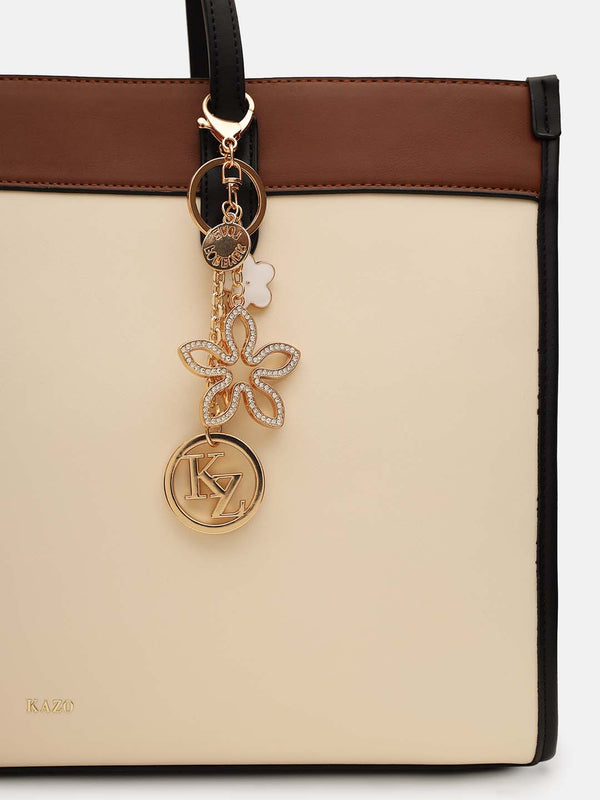 Snowdrop Rhinestone Bag Charm