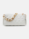 Chain Strap Quilted Shoulder Bag