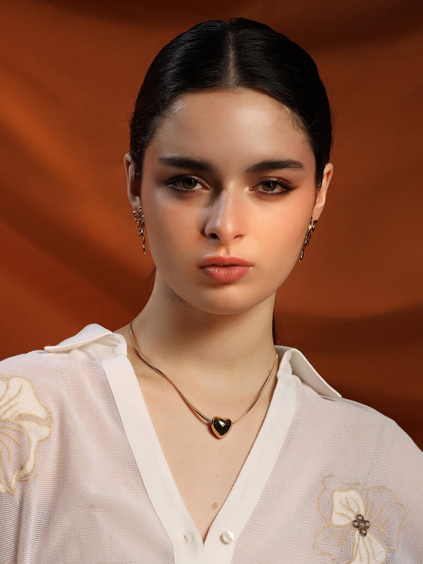 Soft Heart Necklace