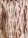 Celeste Beige Printed Shirt