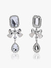 Rhinestone Bowknot Earrings