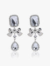 Rhinestone Bowknot Earrings