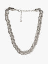 Silver Braided Necklace