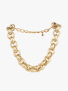 Gold Intertwined Chain Necklace