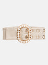 Eyelet Decor Embellished Belt