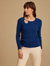 Winter Top With Neck Embellishment