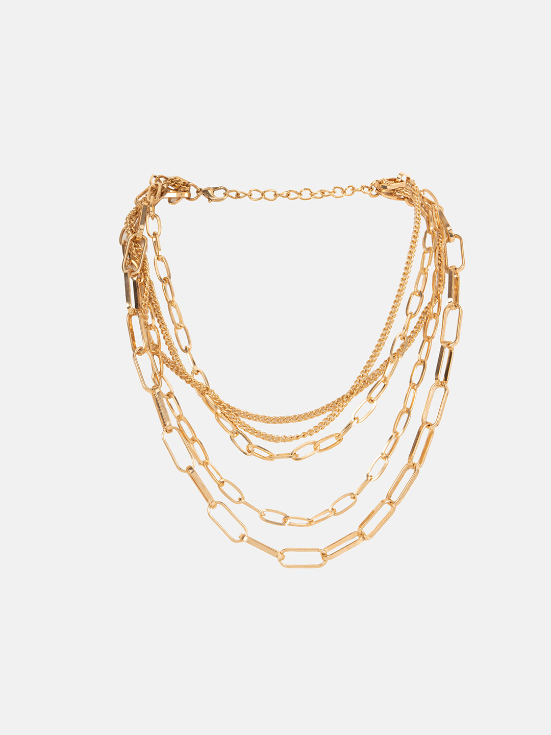 Multi Layered Chain Necklace – KAZO