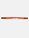 Wide Waist Belt With Buckle