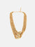 Gold Multi Layered Chain Necklace