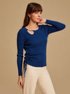 Winter Top With Neck Embellishment