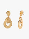 Regal Gold Tone Earrings