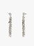 Cascading Rhinestone Dangling Earrings