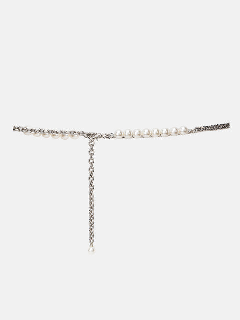 Pearl Chain Thin Belt