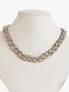 Silver Braided Necklace