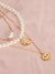 Pearl Necklace With Gilded Charms