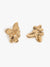 Lusturous Butterfly Metal Earrings