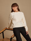 Pullover With Sleeve Embellishment