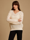 V Neck Embellished Pullover