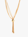 Long Chain Lusturous Necklace