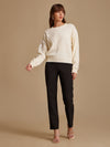 Pullover With Sleeve Embellishment