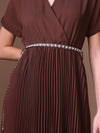 Kazo Starlit Embellished Chain Belt
