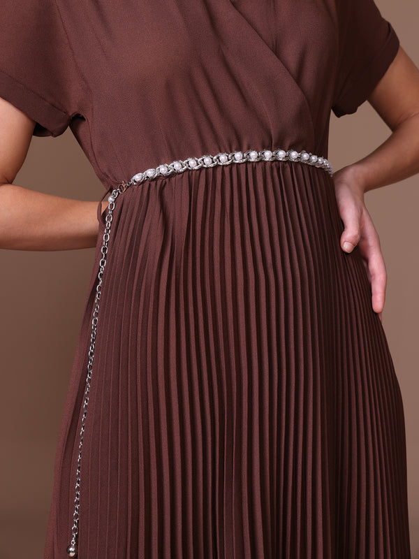 Kazo Starlit Embellished Chain Belt