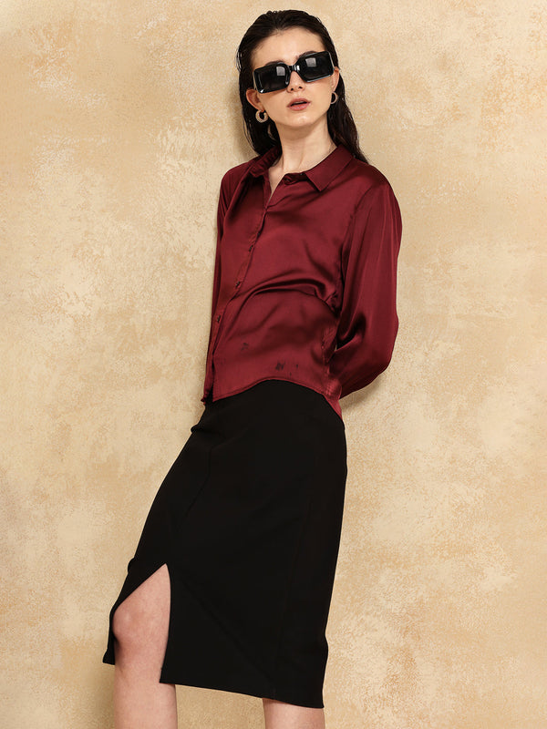 Tia Solid Shirt
