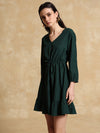 Fabiola Mini Dress W Belt