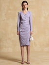 Lavender Midi Dress