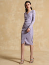 Lavender Midi Dress