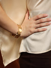 Silken Flow Bangle Bracelet