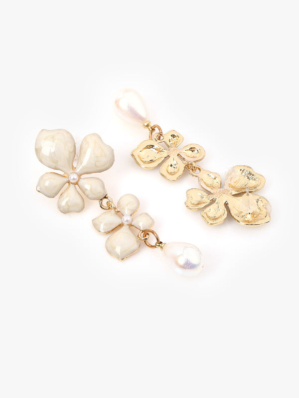 Lush Bloom Drop Earrings