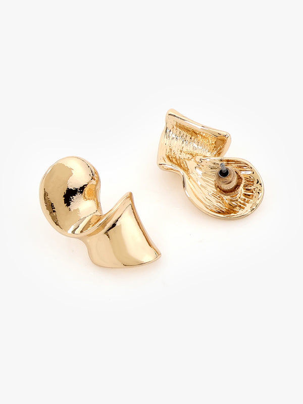 Twist And Turn Stud Earrings