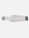 Broad Elasticated Metallic Belt